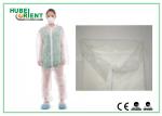 Anti-Dust Anti-Bacterial Hooded Disposable Protective Coverall With Elastic