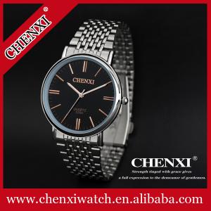 Quality 2015 Fashion Wristwatches Jewelry Wholesale Price Cheap Stainless Steel Watches Black White Rose Gold Watches Man wholesale