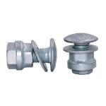Customized Hot Dip Galvanized Hex Steel Highway Guardrail Bolt And Nut And