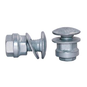 Quality Customized Hot Dip Galvanized Hex Steel Highway Guardrail Bolt And Nut And Washer wholesale