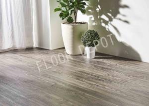 Quality 1220X180X4MM LVT Vinyl Wood Look Vinyl Tile Click Lock 4mm Thickness Smooth wholesale