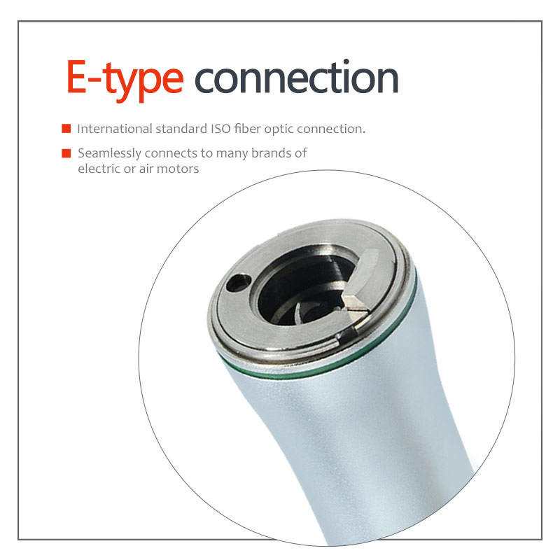 Fiber Optic Implant Handpiece 20 1 Contra Angle Stainless Steel Material