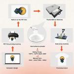 Water Resistance DTF Printing Materials White Tpu DTF Transfer Powder