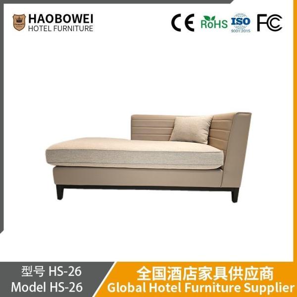 Haobowei Italian Minimalist Canali Sofa, Large Living Room, Straight L-Shaped