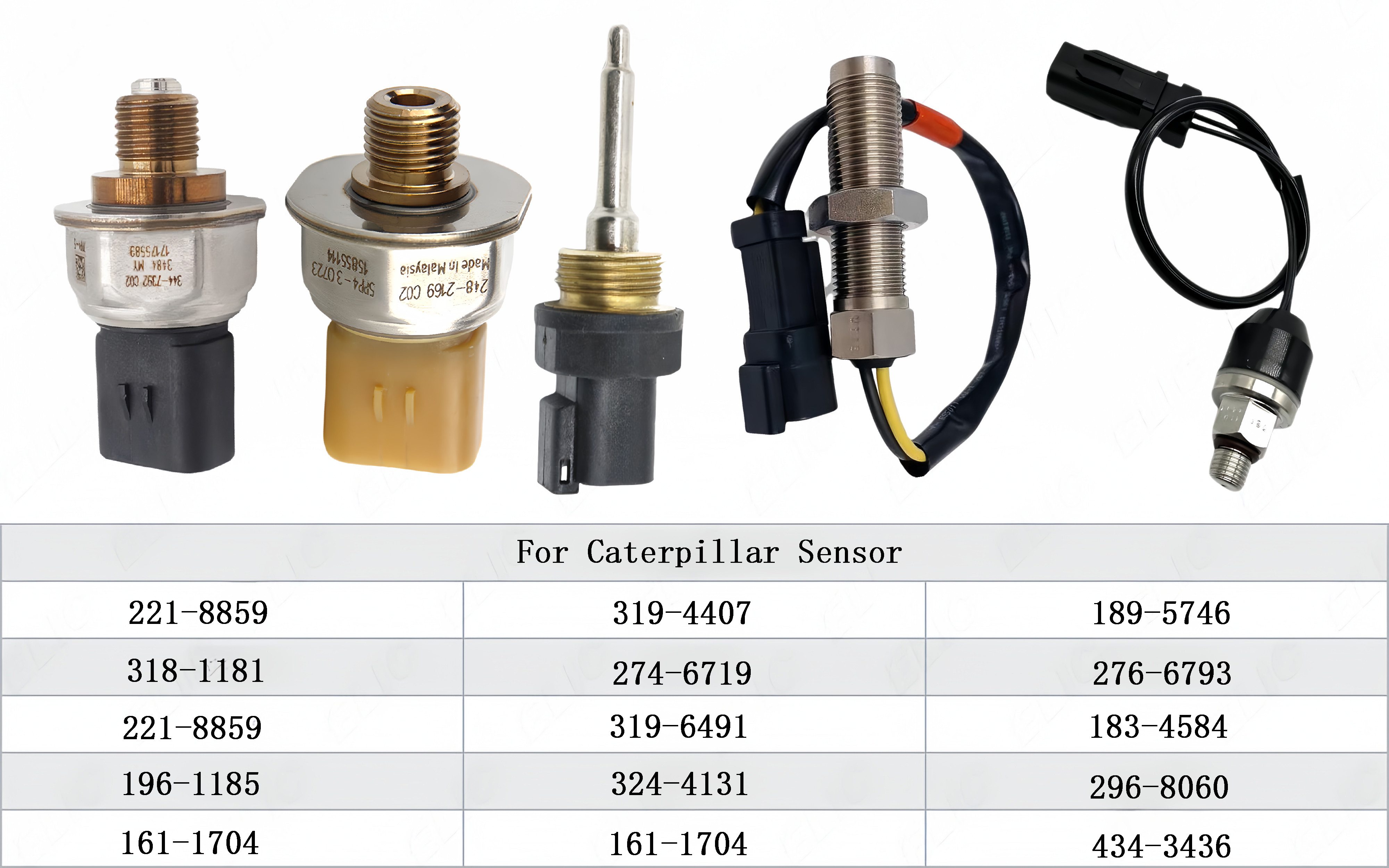 Excavator Pressure Switch Sensor 161-1703 Oil Sensor Excavator C9 Pressure Sensor