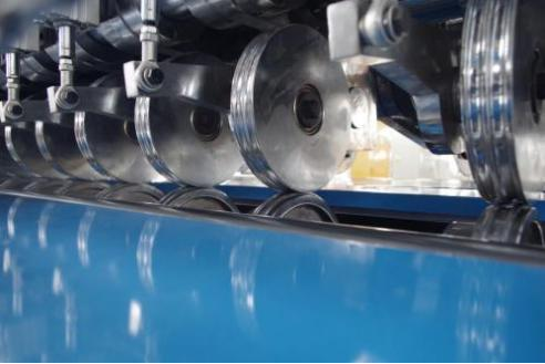 Corrugated Nc Thin Blade Slitter Scorer Machine with 130mm Min Scorer Width