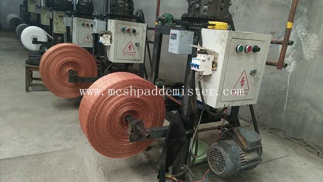 Machines And Workshop Tourism 0.19mm Knitted Wire Mesh