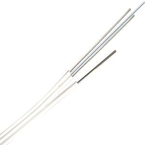 Quality Outdoor White Fiber Cable Assembly With Strength Members And Messenger wholesale
