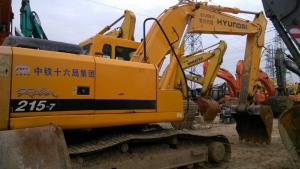 Quality Used R215-7 HYUNDAI excavator for sale wholesale