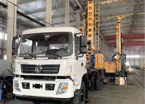Quality Oem Truck Mounted Borehole Rig St450 Fast Blasting wholesale