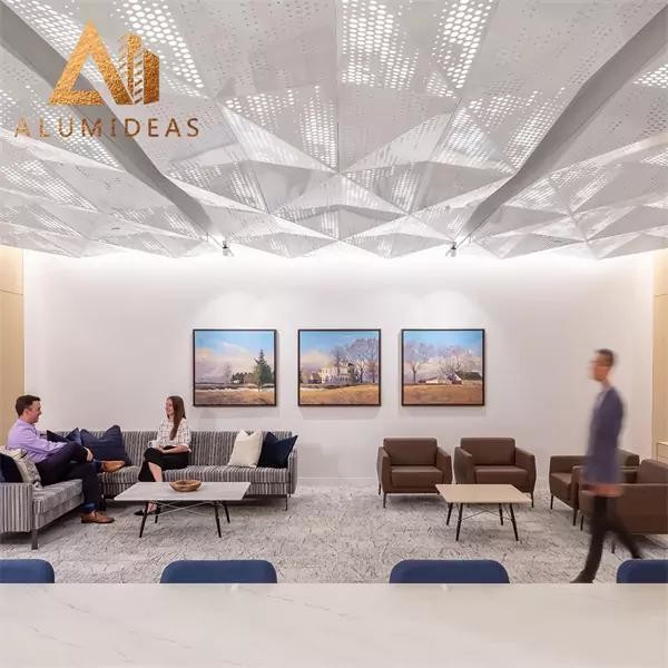 Aluminum Perforated Interior Metal Mesh Ceiling