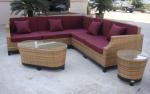 8pcs wicker outdoor furniture