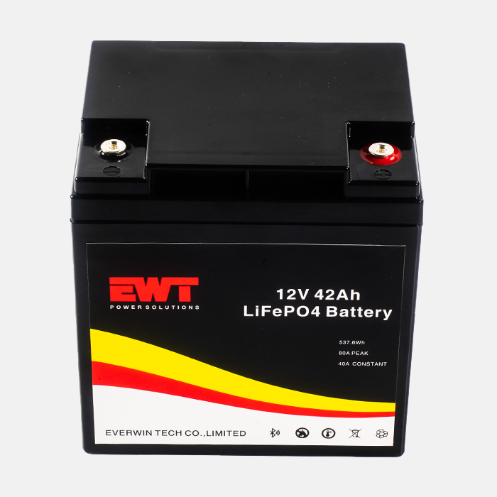 LiFePO4 IFR32700 12V Rechargeable Lithium Battery 12V 42Ah Lithium Iron Phosphate Battery Pack