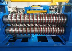 Quality 3mm Galvanized Steel Coil Slitting And Recoiling Line With 15T Hydraulic Uncoiler wholesale