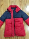 Women'S Cotton Padded Jacket Winter Ladies Quilted Coat With Hood Red
