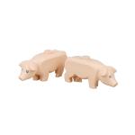 MOC mini figures customized farm cute animal spotted pig farm construction