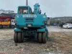 Kobelco Sk100 WD Used Wheel Excavator 0.28m3 Bucket capacity