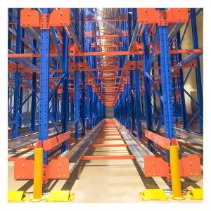 Quality Semi Auto Radio Shuttle Pallet Rack and Durable Weight Capacity 300-1500kgs/pallet wholesale