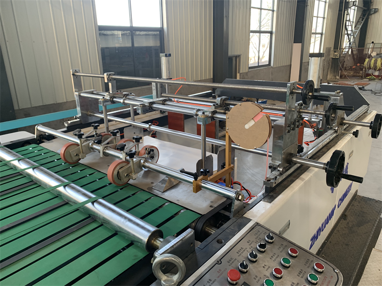 Cutting Motor 3.0KW accuracy Single Roller Paper Sheeter Machine for Precise Cutting