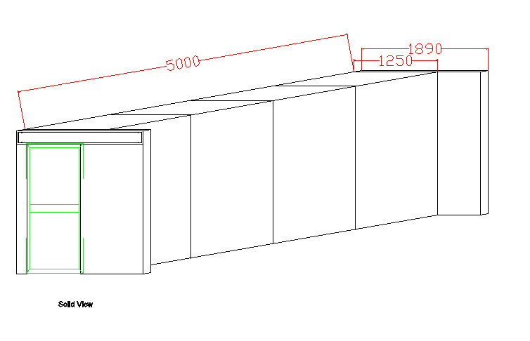 Hidden Automatic Air Shower Tunnel , Air Shower System For Class 100 Clean Room