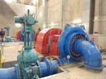 Horizontal Shaft Stainless Steel Francis Water Turbine For Capacity Below 20MW