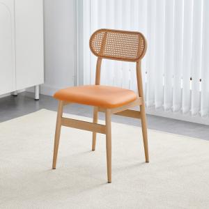 Quality OEM ODM Wood Rattan Dining Chair Wicker And Wood Dining Chairs wholesale