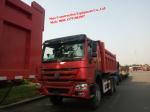 HOWO HW76 Heavy Duty 6x4 Tipper Truck For Building