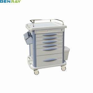 Quality 720 X 470 X 920mm ABS Medicine Trolley With Drawers wholesale
