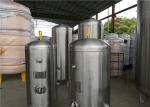 ASME Standard Stainless Steel Air Receiver Tank With Relief Valve High Volume