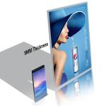 Ultra-Thin Aluminum Poster Frame Snap Glass Advertising Light Box