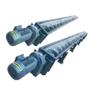 Quality Double Shaft Horizontal Stainless Steel Screw Conveyor 1000mm For Coal Industry wholesale