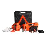 3 ton Flat tire changing kit, 12V Electric car jack & impact wrench