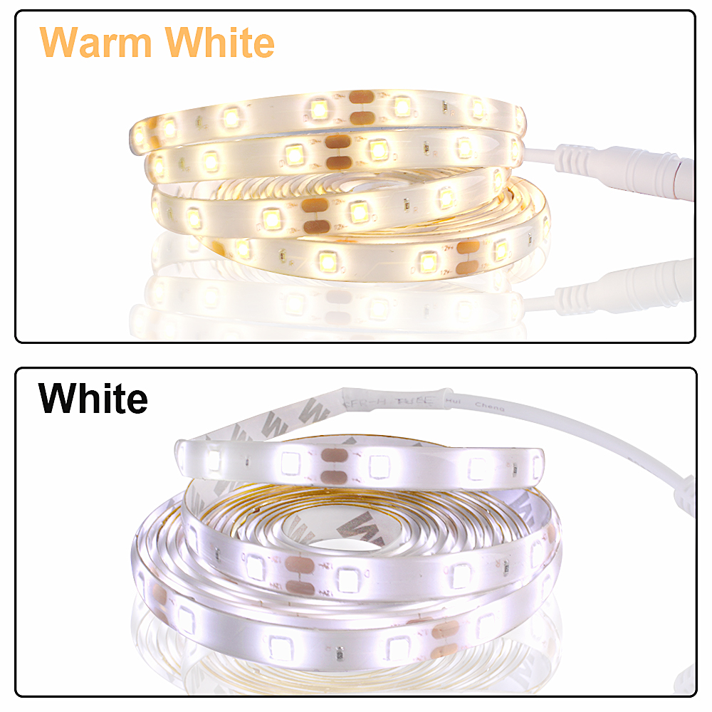 1M 2M 3M PIR Sensor Led Strip Light IP65 Waterproof For Indoor Home
