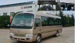 7.5 Meter Coaster Diesel Mini Bus , School City Bus 2982cc Displacement