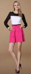 Ladies Scoop Neck Short Flared Dresses , Sleeveless Casual Dress