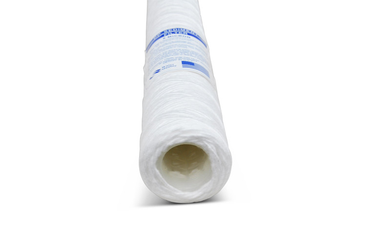 Yarn PP Sediment Water Filter Cartridges 1 / 5 Micron Filtering Accuracy