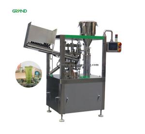 Quality Adjustable Speed Tube Filling Sealing Machine Vertical Cosmetics Cream 850kg wholesale
