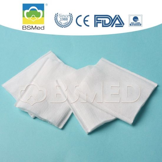 Organic Cosmetic Cotton Pads For Medical Examination / Wound Care Dressings