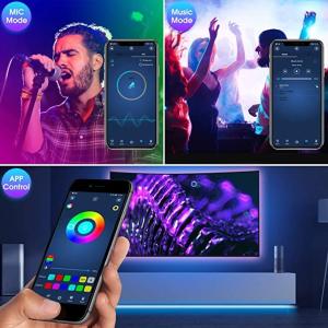 Quality Outdoor 12V RGB Waterproof Flexible LED Strip 5M Smart Wifi Atmosphere Type wholesale