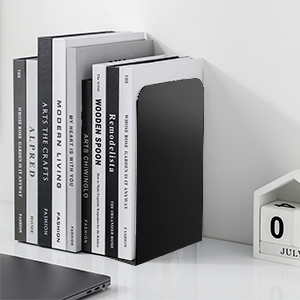 Multi-piece Package Metal Bookends for Shelves Heavy Duty Bookends Stopper for Books