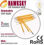 Seven Years Experience CE FCC Certificate Led Filament Bulb Manufacturer
