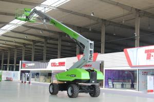 Quality Hydraulic Manlift Telescopic Boom Lift 27m 360kg Platfrom Capacity wholesale