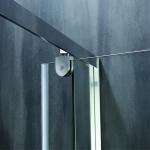 6mm Transparent Bathroom Shower Glass Cabinet 1800x800