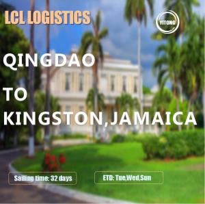 Quality Qingdao To Kingston Jamaica LCL International Shipping And Logistics 32 Days wholesale
