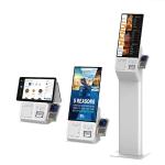 Desktop Retail Bakery Self Service Payment Kiosk Machine Fast Food Touch Screen