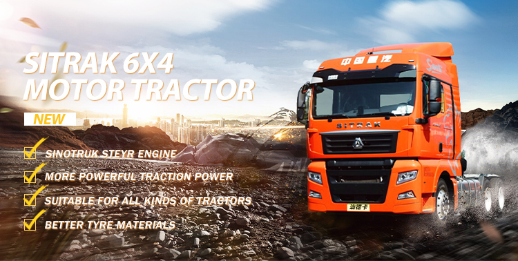 2023 Sinotruck Howo SITRAK C7H G7 4x2 6x4 Tractor Truck Tractor Head in Africa Gross Vehicle Weight 25000 kg