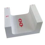 2% Apparent Porosity Alpha Beta Fused Alumina Brick for Forehearth in Glass
