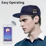 Bluetooth audio sports hat Built-in 1000mah battery with 24hours music time