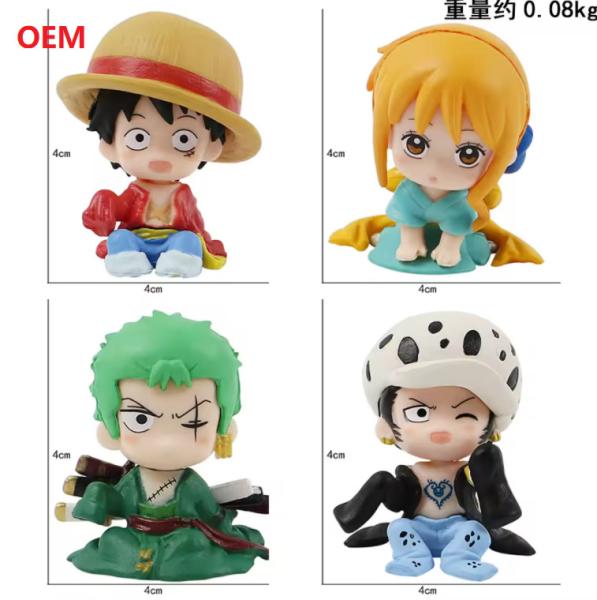 OEM PVC Cartoon Models Action Figure Anime Figure Toys for Decoration Note Only