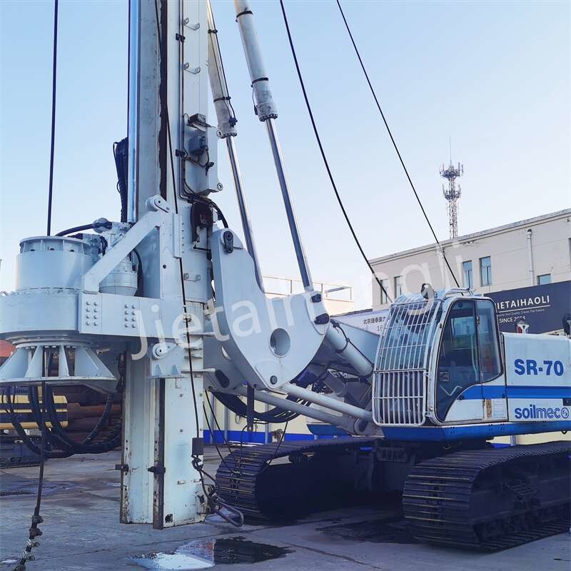 Soilmec R-516 /SR70 Used Rotary Drilling Rig Earth Drill Hydraulic Piling Rig Machine